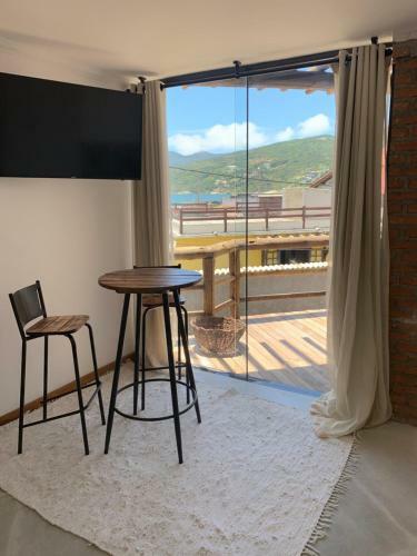 Apartamento Flat Com Vista Para A Praia Dos Anjos