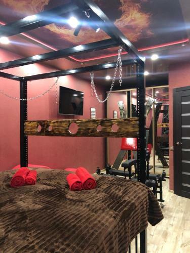 Apartamento Red Velvet Studio Bdsm