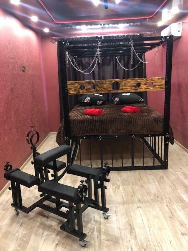 Apartamento Red Velvet Studio Bdsm