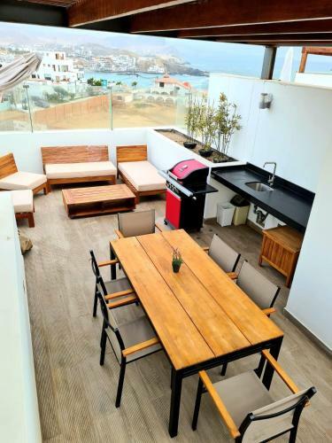 Apartamento Triplex Con Piscina En Ocean Reef - San Bartolo