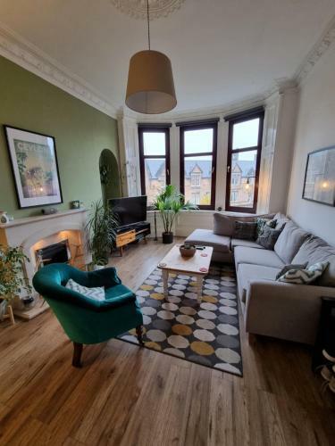 Apartamento Spacious Glasgow Tenement, Sleeps 3