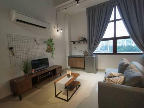 Apartamento Pinnacle Duplex@6pax-5m Walk To Paradigm Mall+wifi
