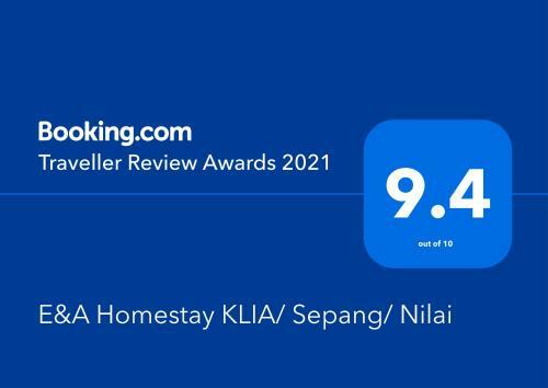 E&a Homestay Klia/ Sepang/ Nilai