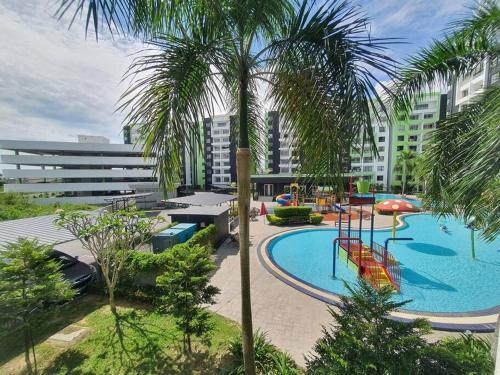 Apartamento Ipoh Manhattan Condo With Water Park (Pool View)