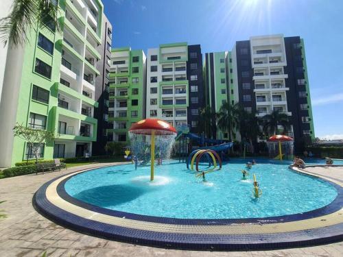 Apartamento Ipoh Manhattan Condo With Water Park (Pool View)