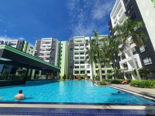 Apartamento Ipoh Manhattan Condo With Water Park (Pool View)