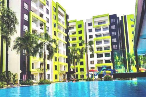 Apartamento Ipoh Manhattan Condo With Water Park (Pool View)
