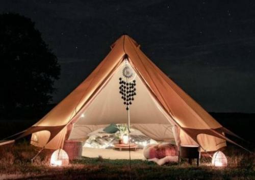 5 Meter Bell Tent - Up To 5 Persons Glamping 11