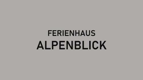 Apartamento Ferienhaus Alpenblick