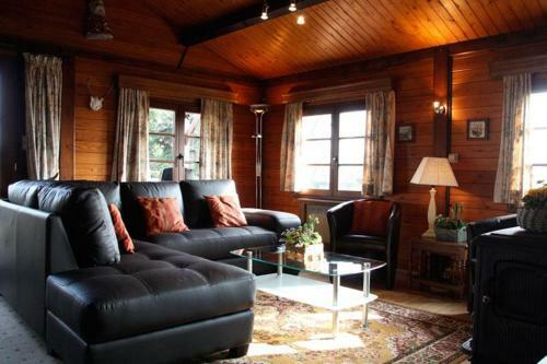 Luxurious And Charming Chalet With Sauna And Open Fireplace, Located By A Forest