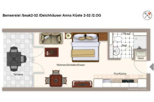 Apartamento Deichh�user Anna K�ste Deichh�user Anna K�ste 2-32