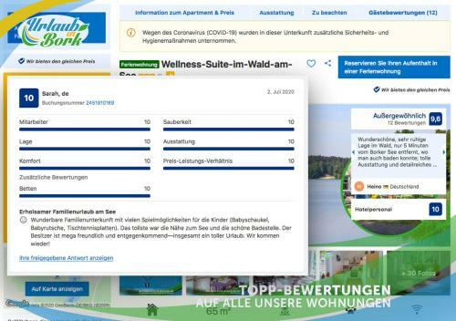 Apartamento Familien-suite-im-wald-am-see