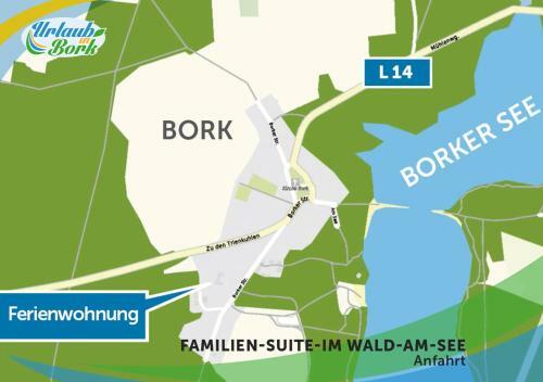 Apartamento Familien-suite-im-wald-am-see