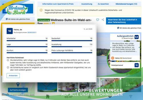 Apartamento Familien-suite-im-wald-am-see