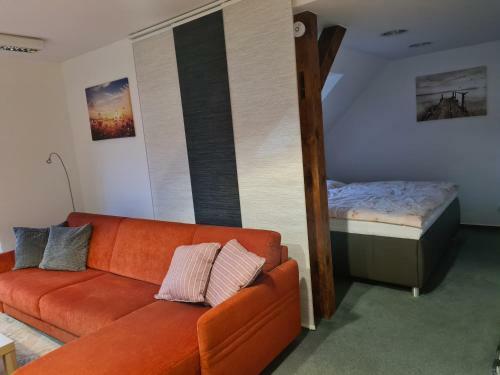 Apartamento Ferienwohnung Am Hohen Elbufer