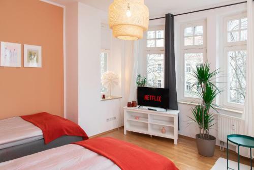 Ka�berg Apartment Im Retro-stil / Netflix & Wifi