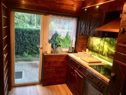 Holzhaus Trollbl�mchen Am Wald Und See