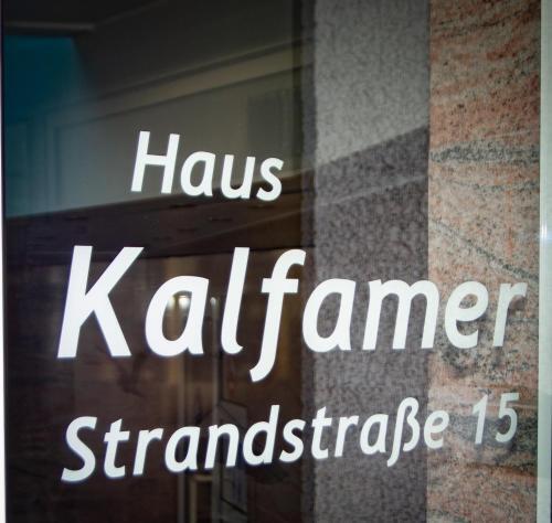 Apartamento Kalfamer Wohnung 12