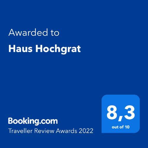Apartamento Haus Hochgrat
