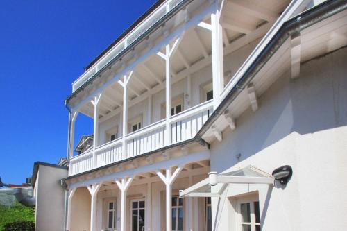 Apartamento Haus Strandeck Fewo 08 Balkon
