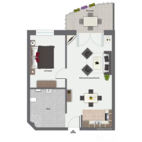 Apartamento Hanse-hof Wohnung 04
