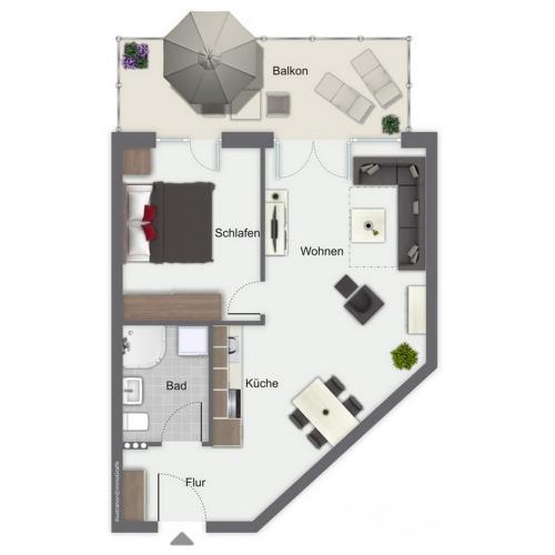 Apartamento Nordstern Wohnung 16