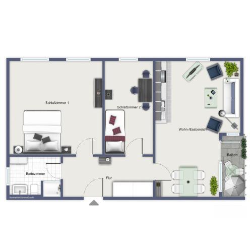 Apartmenthaus Bull Wohnung 3