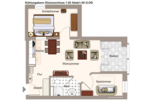 Apartamento D�nenschloss D�nenschloss 1-20