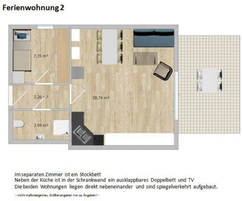 Apartamento Ferienwohnung Christina Und Andreas Wagner