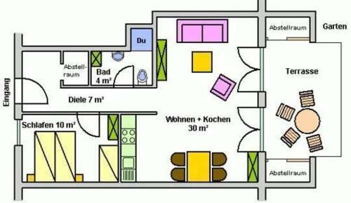 Apartamento Ferienwohnung Steuerbord