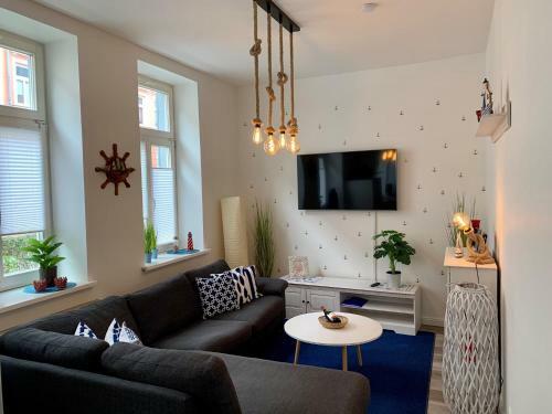 Apartamento Nautica - Ruhige Maritime Ferienwohnung Mit Balkon