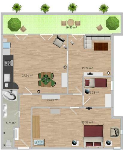 Apartamento Ferienwohnung Giacomelli 1