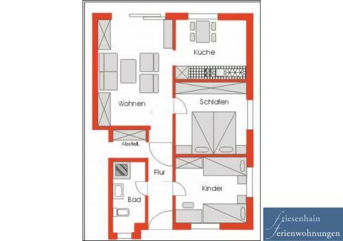 Apartamento Friesenhain Ferienwohnungen