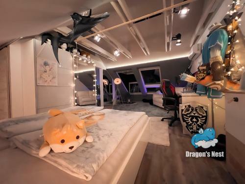 Apartamento Dragon?s Nest: Cozy & Modern Attic Loft Nuremberg