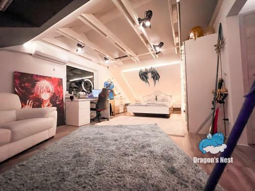 Apartamento Dragon?s Nest: Cozy & Modern Attic Loft Nuremberg