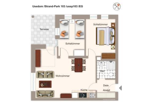 Apartamento Strand-park Strand-park 103