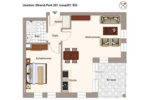 Apartamento Strand-park Strand-park 201