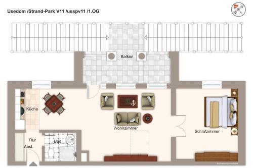 Apartamento Strand-park Strand-park V11