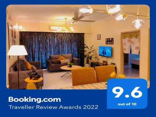 Apartamento 101 Sky Mirror ?????? (2 Mins To Jetty+free Wifi)