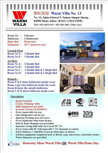 Warni Villa 13 Whole Or Room