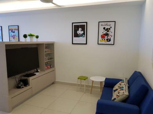 Apartamento 1-4pax Mickey Mouse 1bedrm At Puteri Harbour, Teega Suite