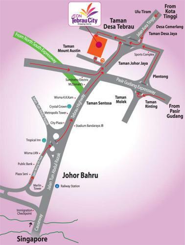 Apartamentos Best Walkable Location ** Desa Tebrau Johor Bahru