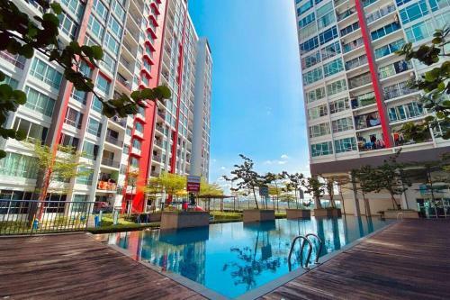 Apartamento Cozystudio #1-3pax Paradigm Mall, Legoland