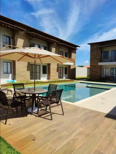 Apartamento Flat Praia Da Caueira - Flat Com Piscina A 100m Da Praia