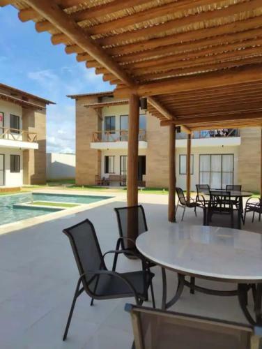 Apartamento Flat Praia Da Caueira - Flat Com Piscina A 100m Da Praia