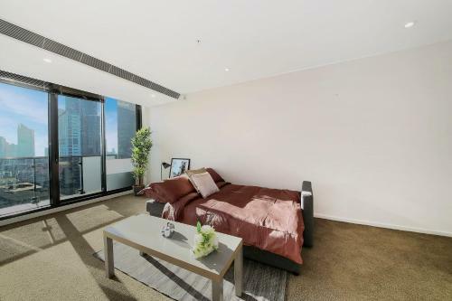 Apartamento Spacious 2br Apt With A Stunning View Over The Yarra, Free Parking