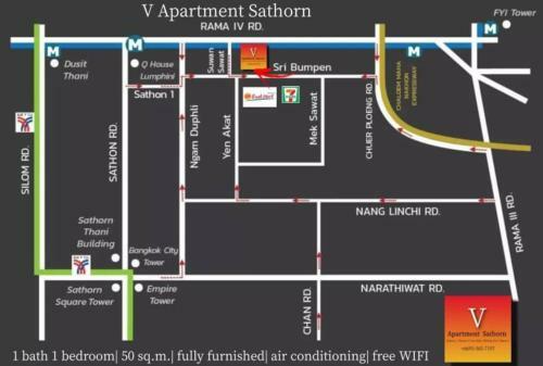 V Apartment Sathorn ??????????? ?????????????????? ???????????????