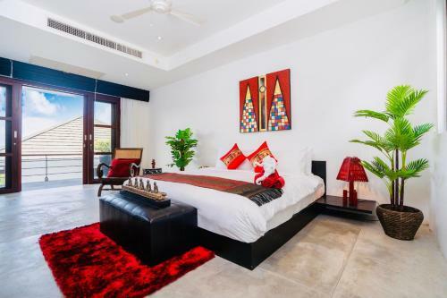 D-lux 4 Bed Sea View Villa With Private Beach