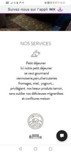Bed & Breakfast Maison D'h�te Les Notes Endormie Chambre Secr�te