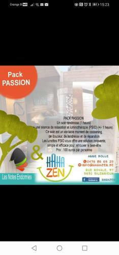 Bed & Breakfast Maison D'h�te Les Notes Endormie Suite Le Refuge